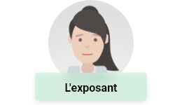 L'exposant du salon